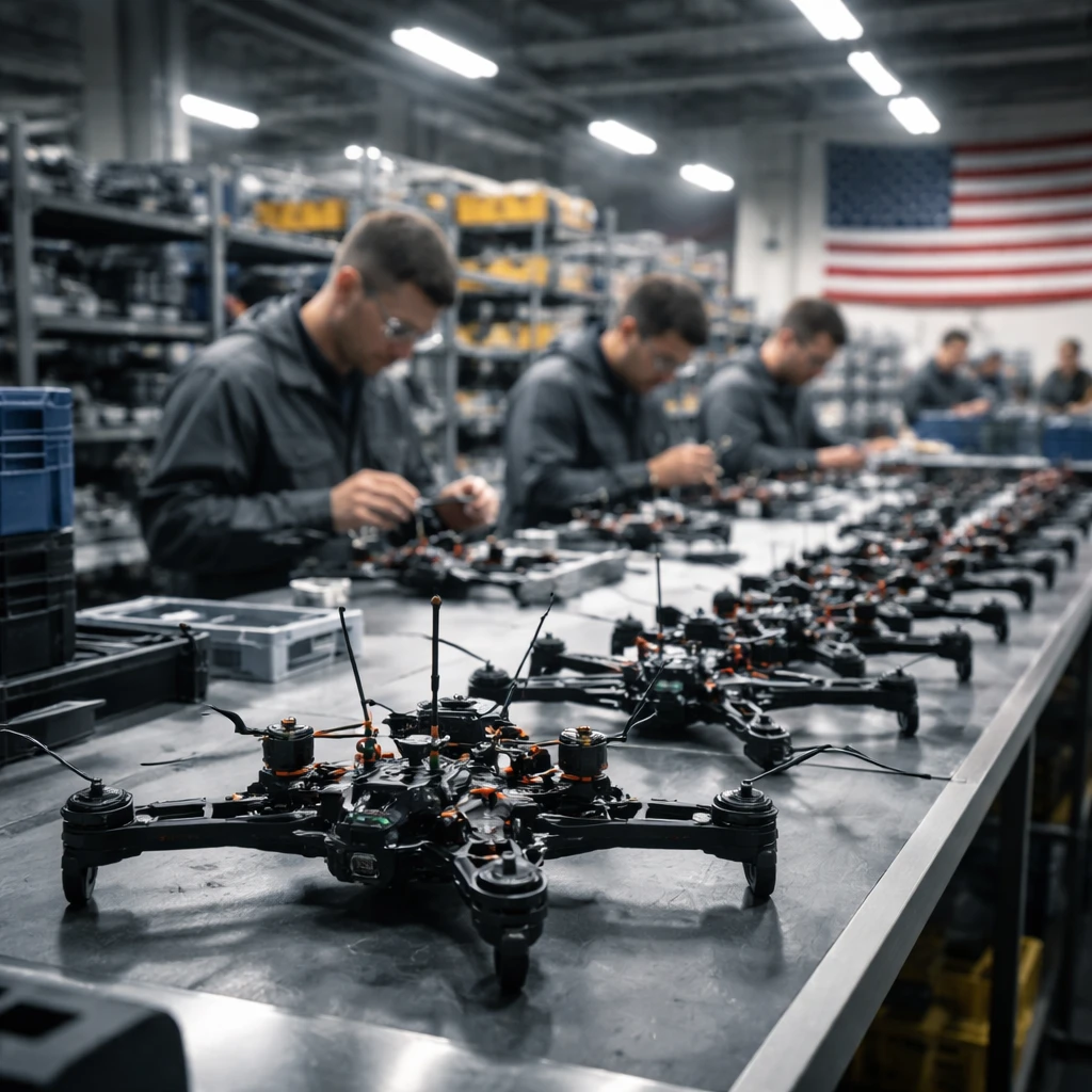 U.S. Administration Engages Drone Suppliers in Talks on Domestic Production Financing