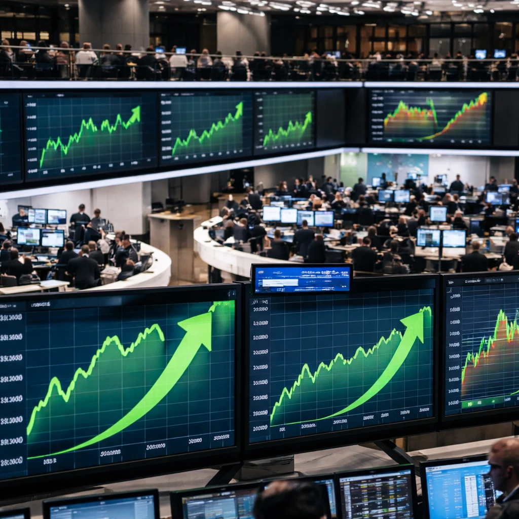 German Equities Climb as DAX Reaches New Record; Tech and Telecoms Lead Gains