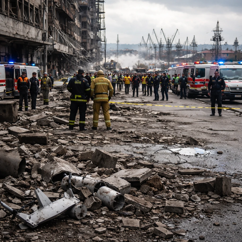 Attacks Hit Simferopol and Sevastopol as Fighting Spreads Across Fronts