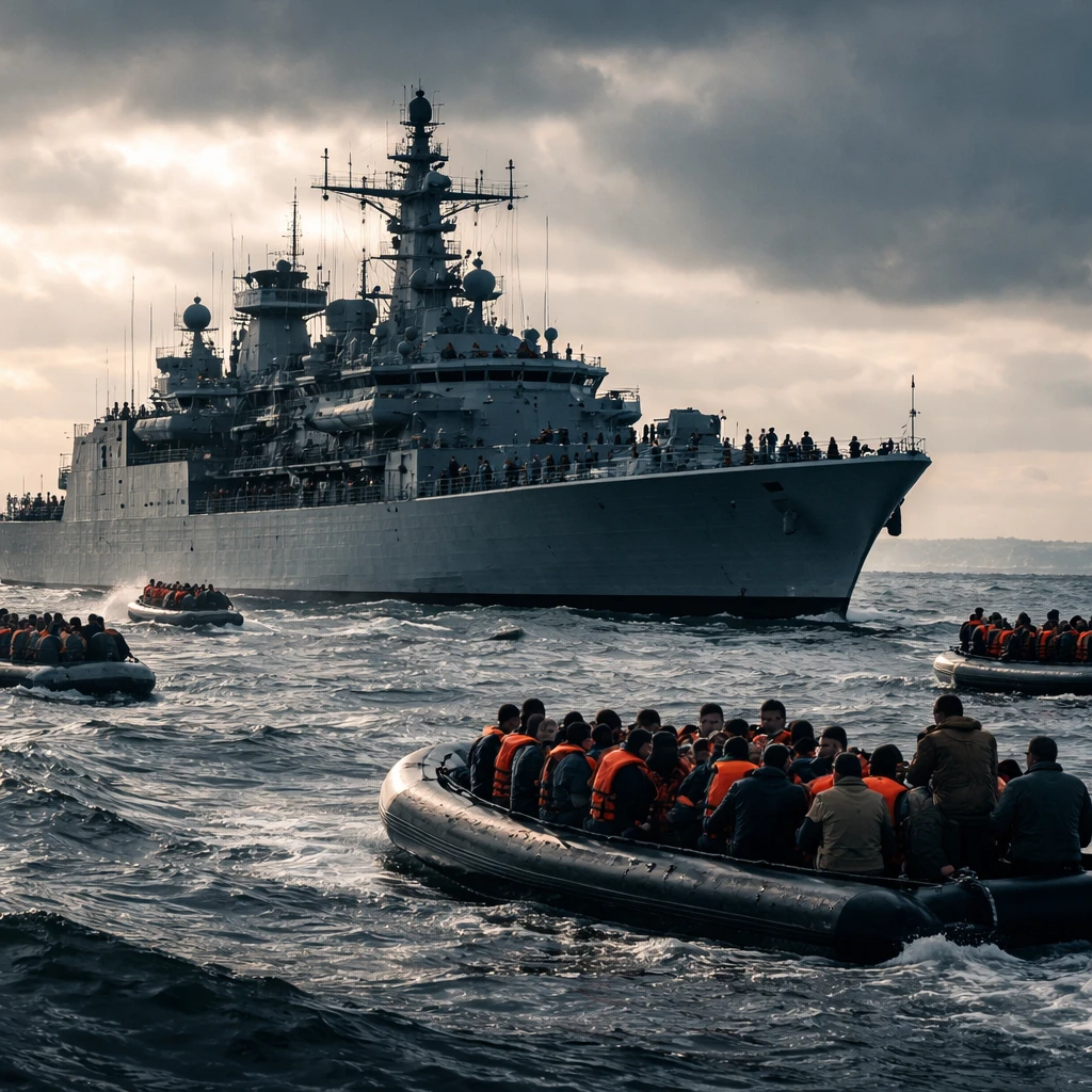 Reform UK Pledges Military-Led Campaign to Halt Channel Crossings