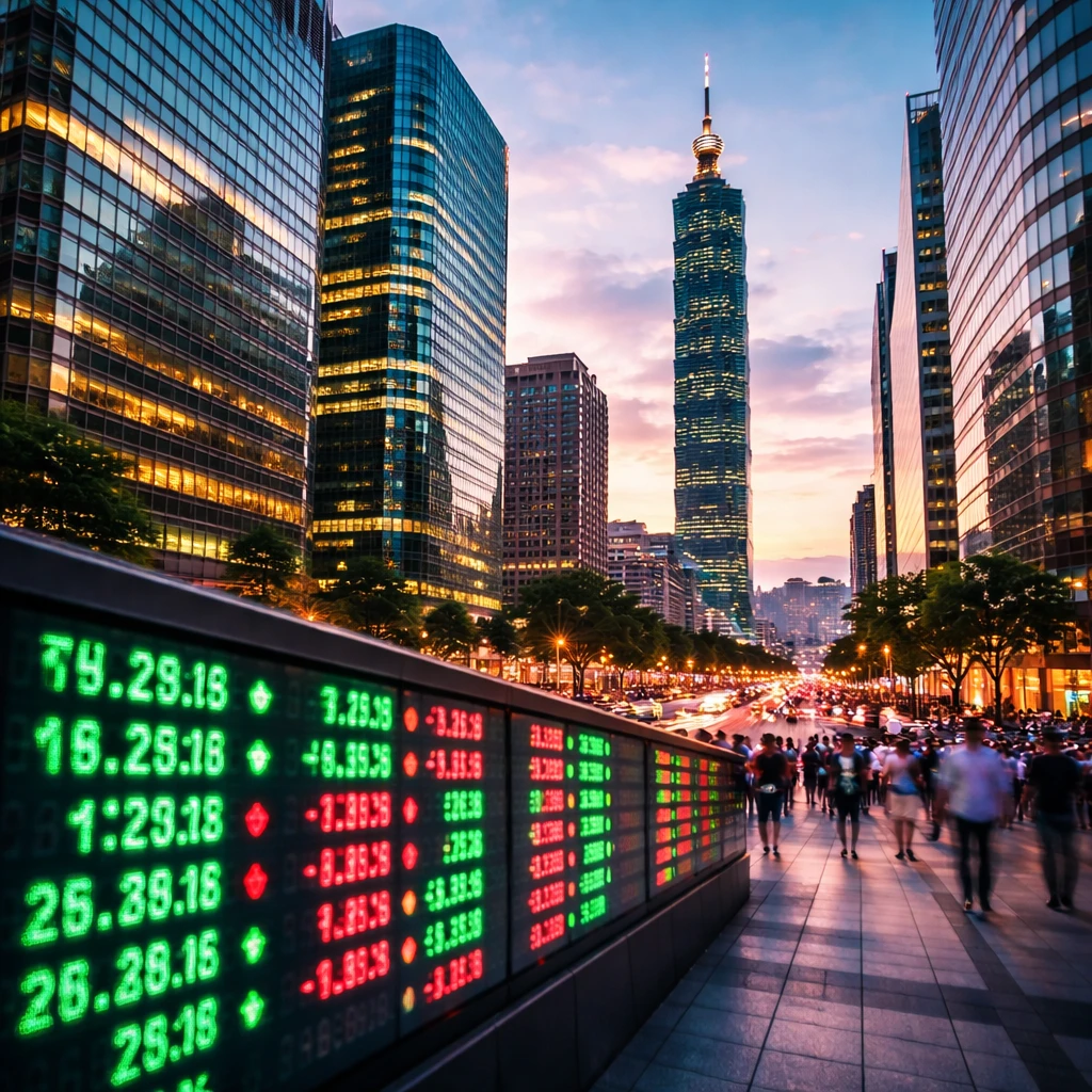 Taiwan market edges up as energy, optoelectronics and transport names lead gains