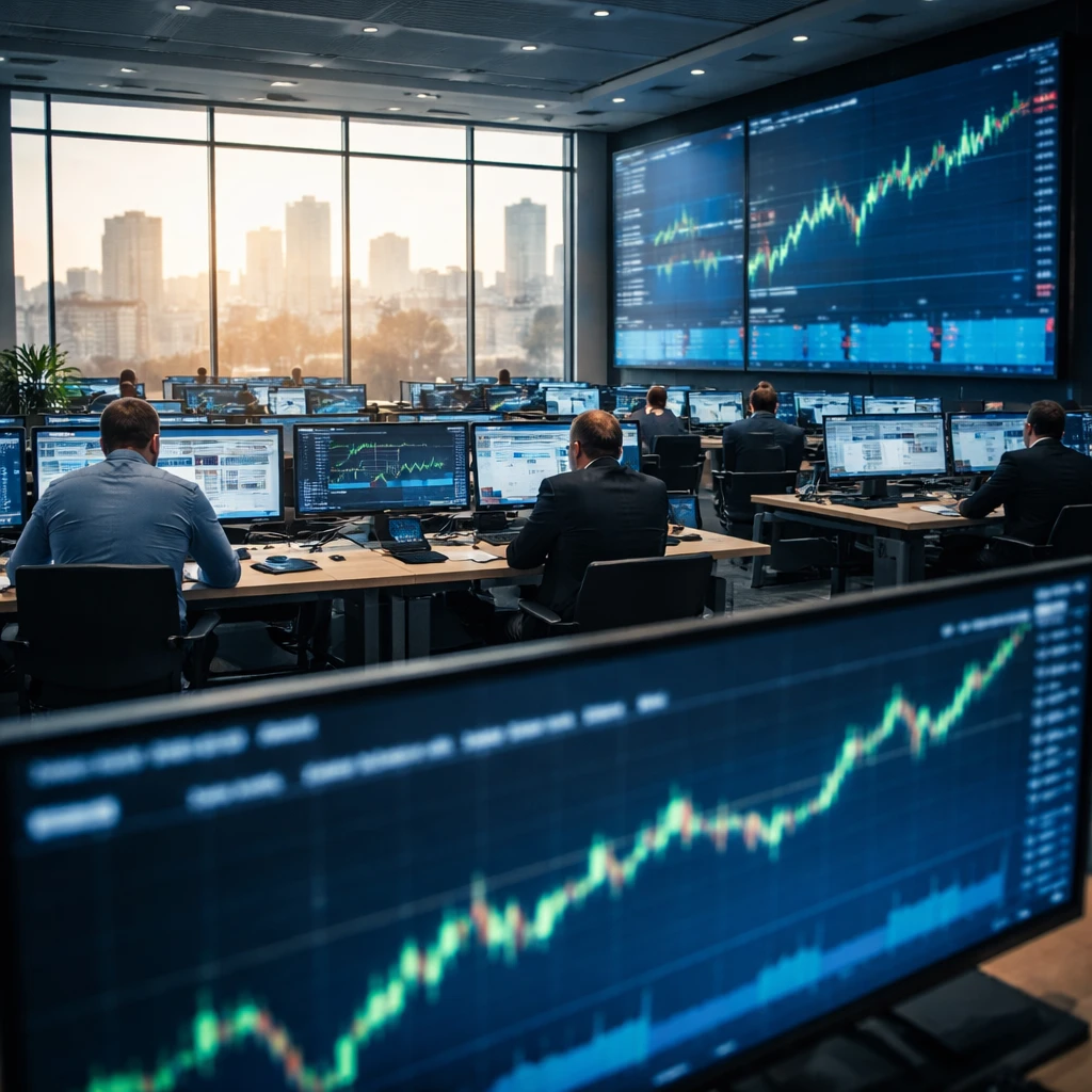 Warsaw market edges up as basic materials, energy and food names lead gains