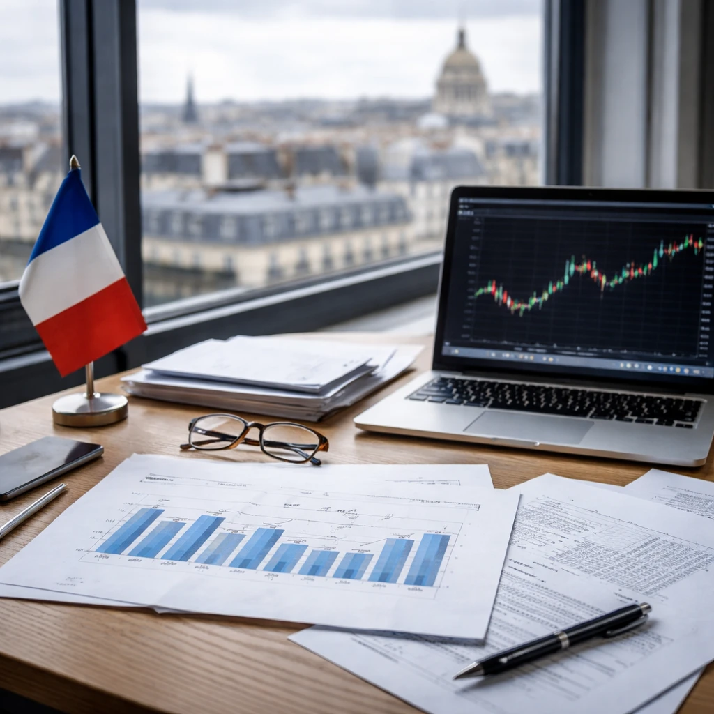 Bank of France Lowers 2026 Growth Outlook to 0.5% Citing Q1 Contraction and Energy Price Shock
