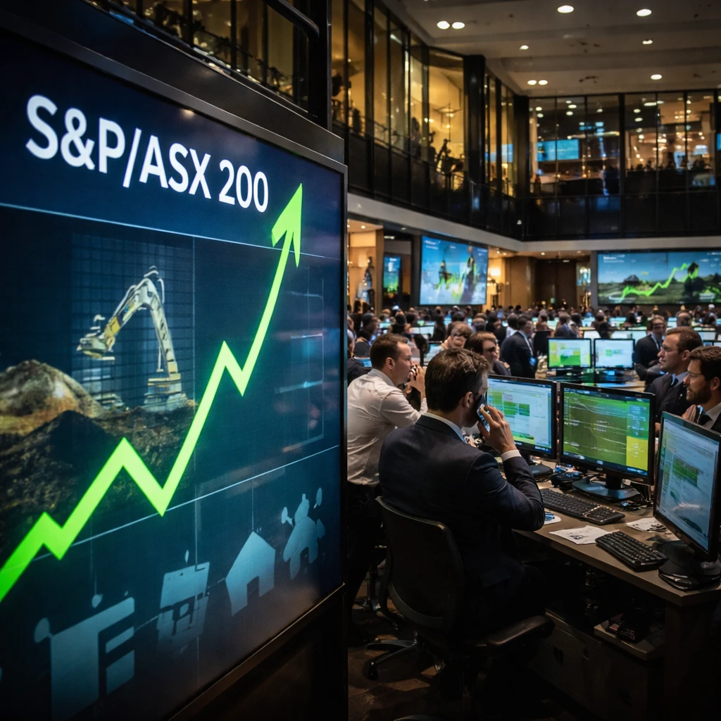 Australian Shares Rise as Tech and Mining Stocks Lead Gains; ASX 200 Adds 0.60%