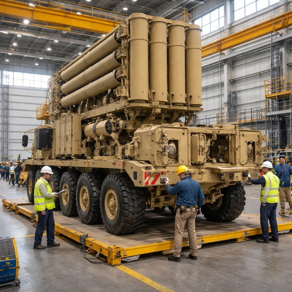 Lockheed Martin Secures $211.4 Million Modification to UAE THAAD Launcher Contract
