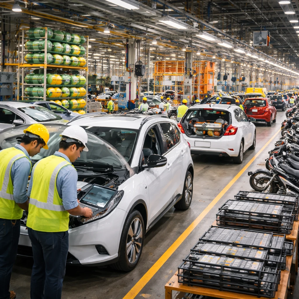 Strong Demand for Alternative Powertrains Lifts Outlook for Indian Auto Makers, Morgan Stanley Says