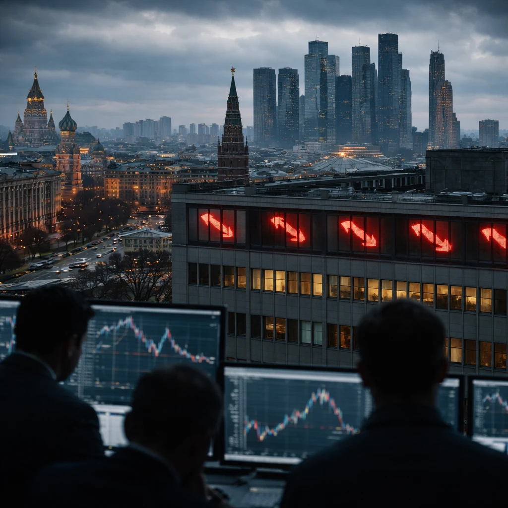 Moscow Stocks Slide as Mining, Oil & Gas and Power Weigh; MOEX Hits Three-Year Low