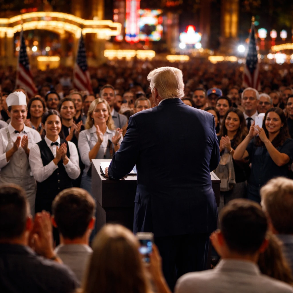 Trump Visits Las Vegas to Spotlight Tax Provisions as Republicans Brace for Tight House Races