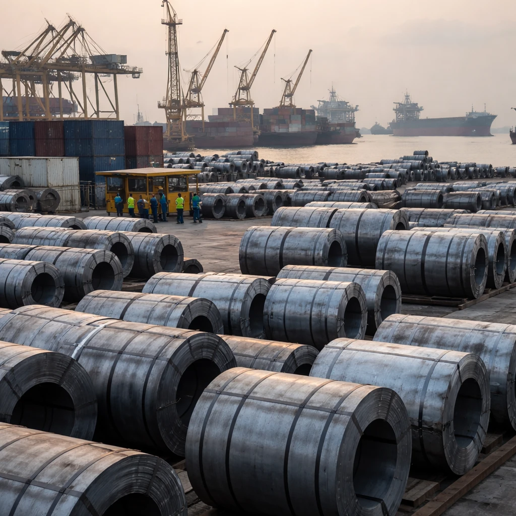 India launches anti-dumping probe into hot-rolled steel imports from China, Japan and Russia