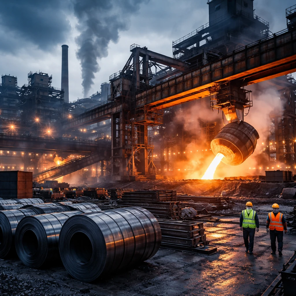 European Steel Production Falls 2.6% in April as Recovery Falters