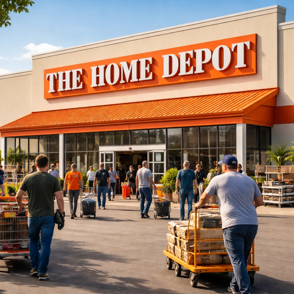 Home Depot Shares Rise After Two Firms Raise Price Targets Ahead of August Earnings