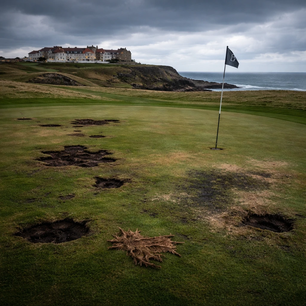 Scottish prosecutors say seven accused of damaging Trump golf resort face 'terrorist connection' sentencing risk