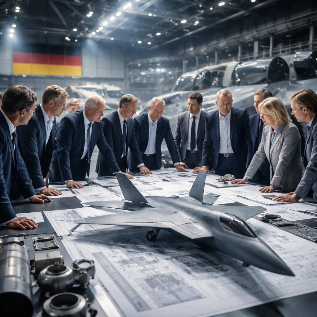 Eight German Defense Firms Present FCAS Role Proposal to Berlin