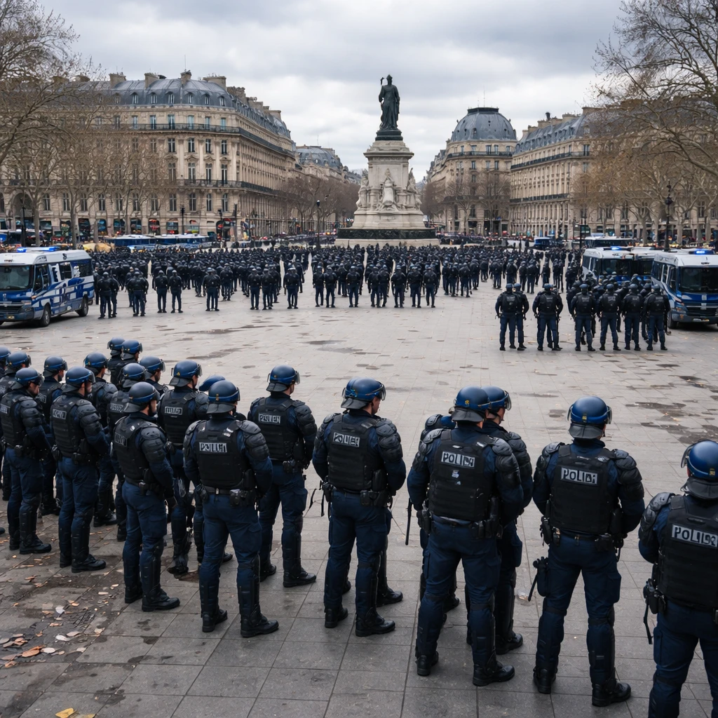 France mobilises 70,000 police as nationwide protests enter third week