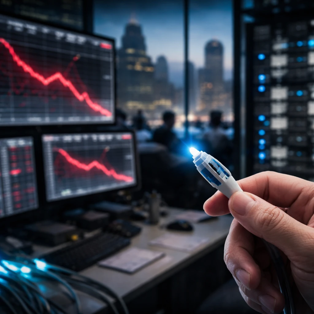 Chinese AI Optical Suppliers Slide After Report of U.S. Move to Curb Data Center Imports