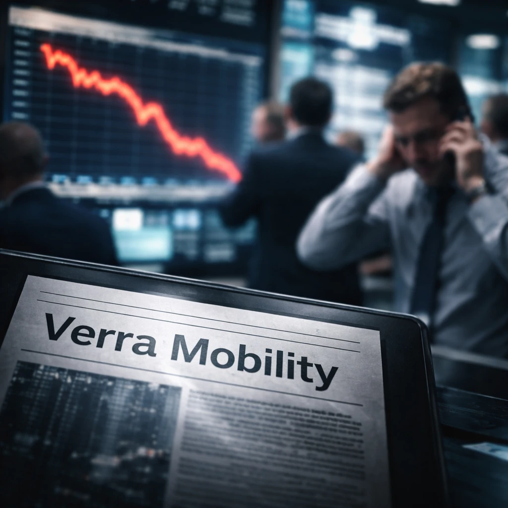 Verra Mobility Plunges After Sudden CEO Exit and Revenue Hit from Avis Contract Loss