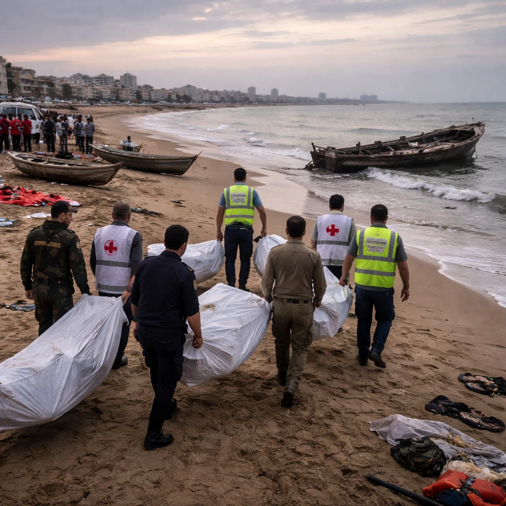 Nine Migrant Bodies Recovered on Beach near Tajoura as Search Continues