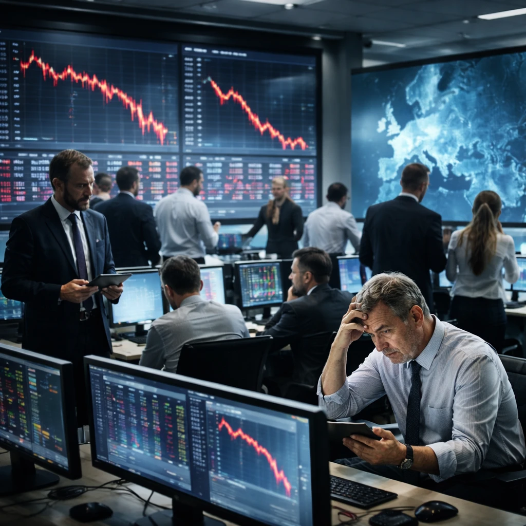 European Shares Drop as Rate Concerns Overwhelm Iran Peace Optimism
