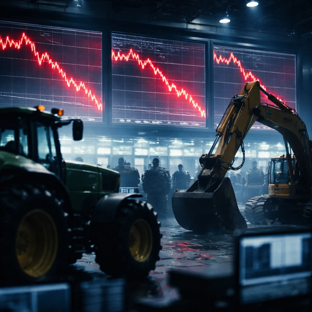 Momentum Reversal Sends Machinery Stocks Lower; Major Names See Sharp Drops