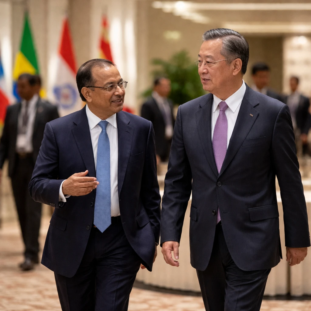 Doval and Wang Meet at BRICS Security Talks in New Delhi