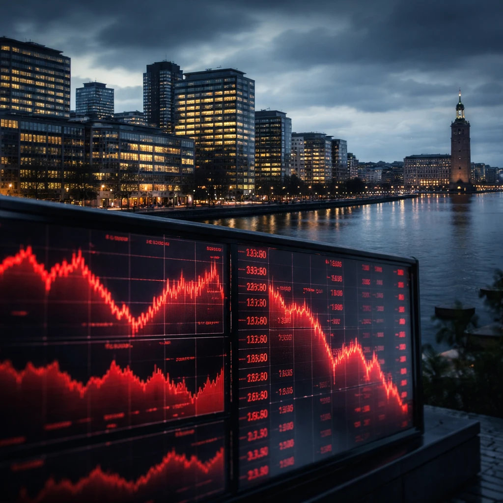 Swedish equities retreat as OMX Stockholm 30 drops 1.90%