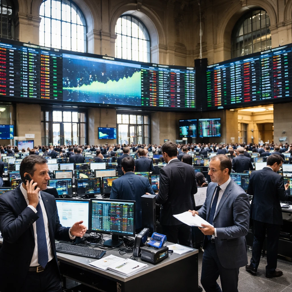 Italian Shares Climb; Italy 40 Index Hits Record High as Financials, Telecoms and Utilities Lead
