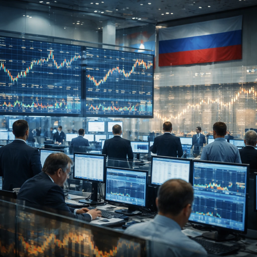 Moscow market finishes flat as winners outnumber losers; key miners and utilities gain
