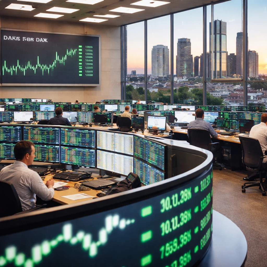 Frankfurt session closes higher as DAX gains 0.56% led by consumer and software stocks