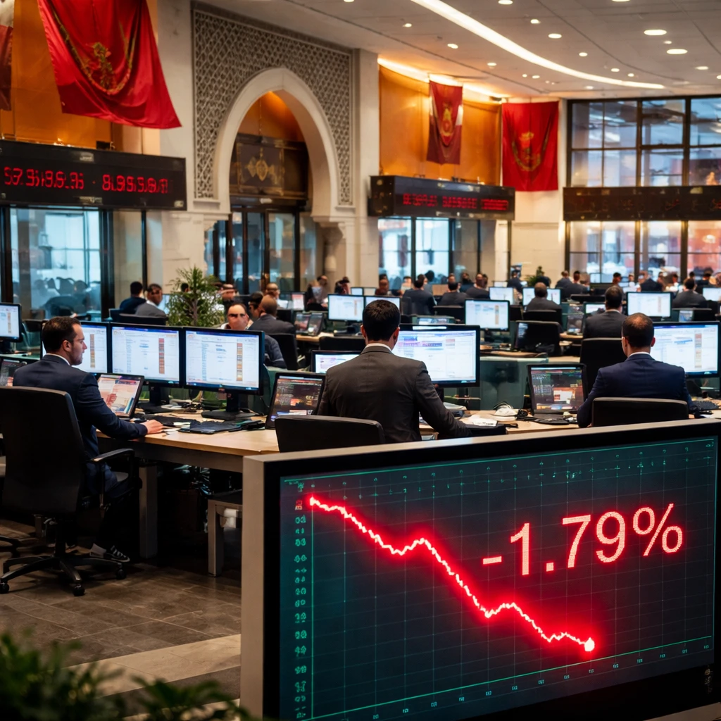 Casablanca market slips as Moroccan All Shares drops 1.79%