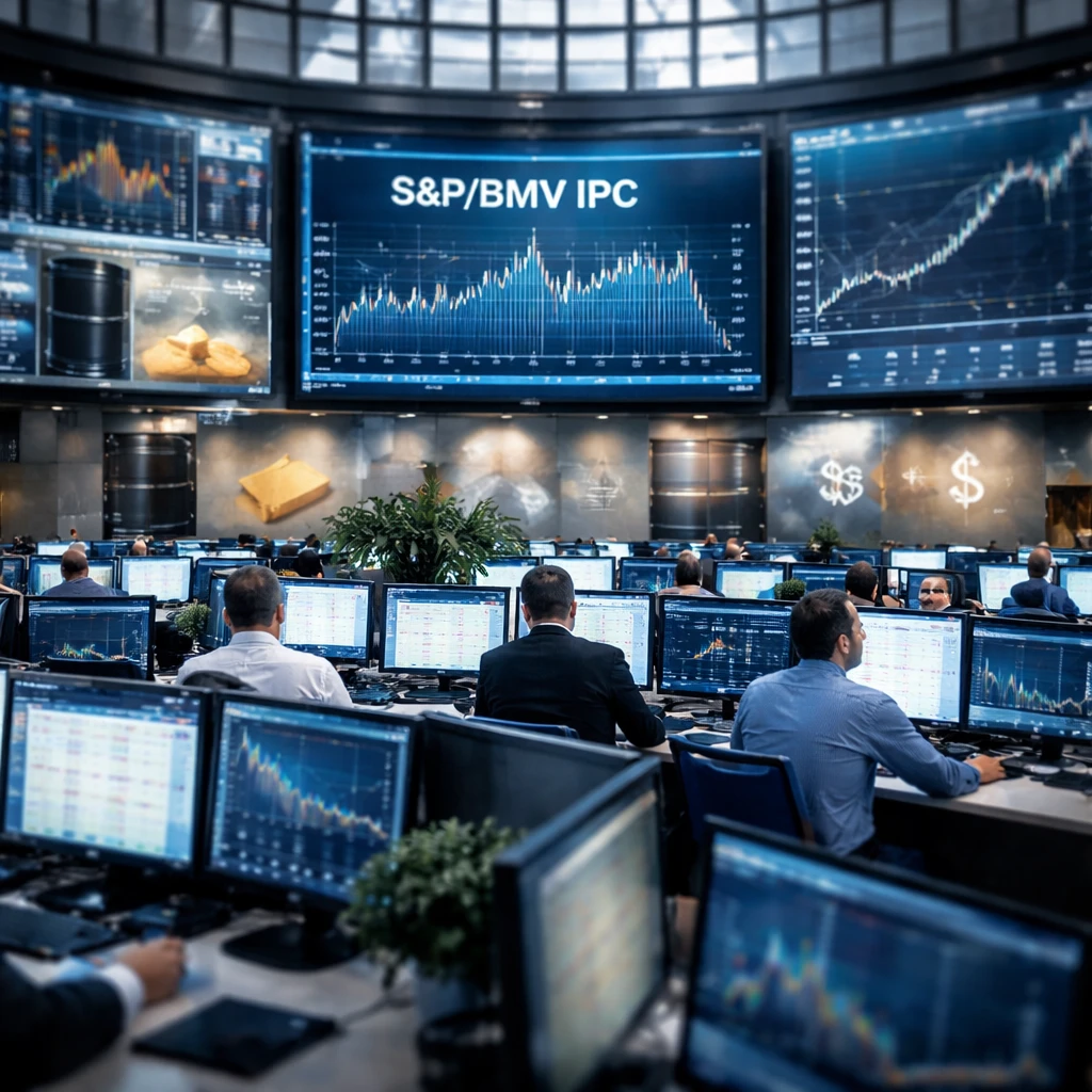 Mexico's S&P/BMV IPC Edges Down as Select Sectors Pull Back