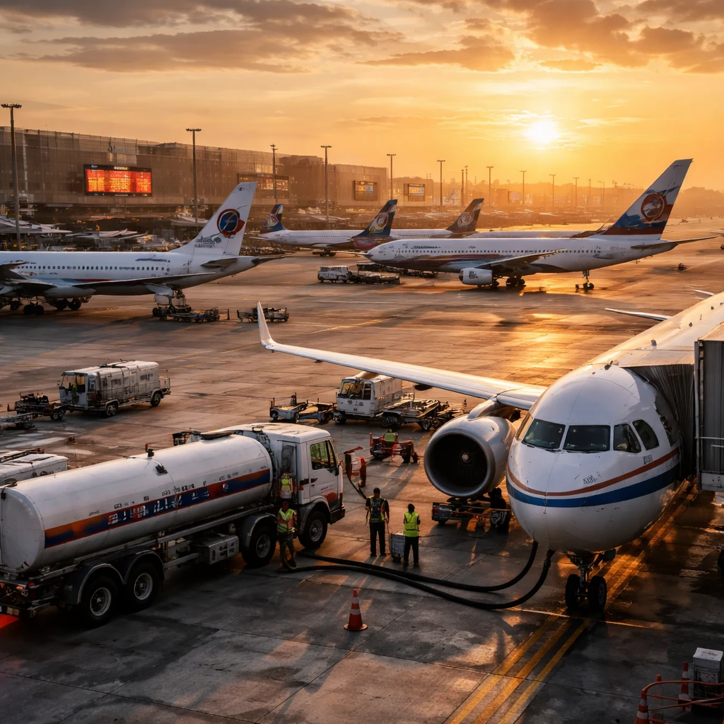 Chinese Airline Stocks Slide as Rising Fuel Costs and Weak H1 Results Weigh on Sector