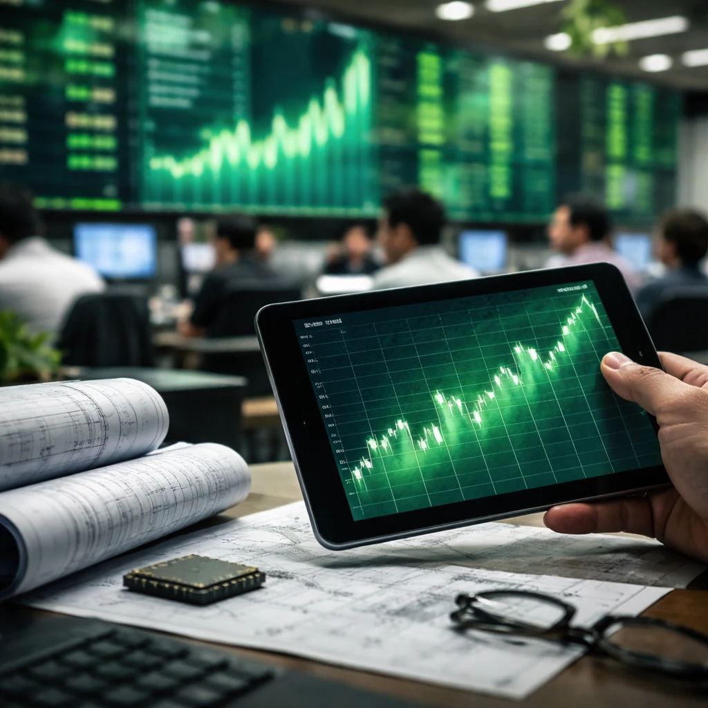 Taiwan market closes at record high as plastics, components and semiconductors lead gains