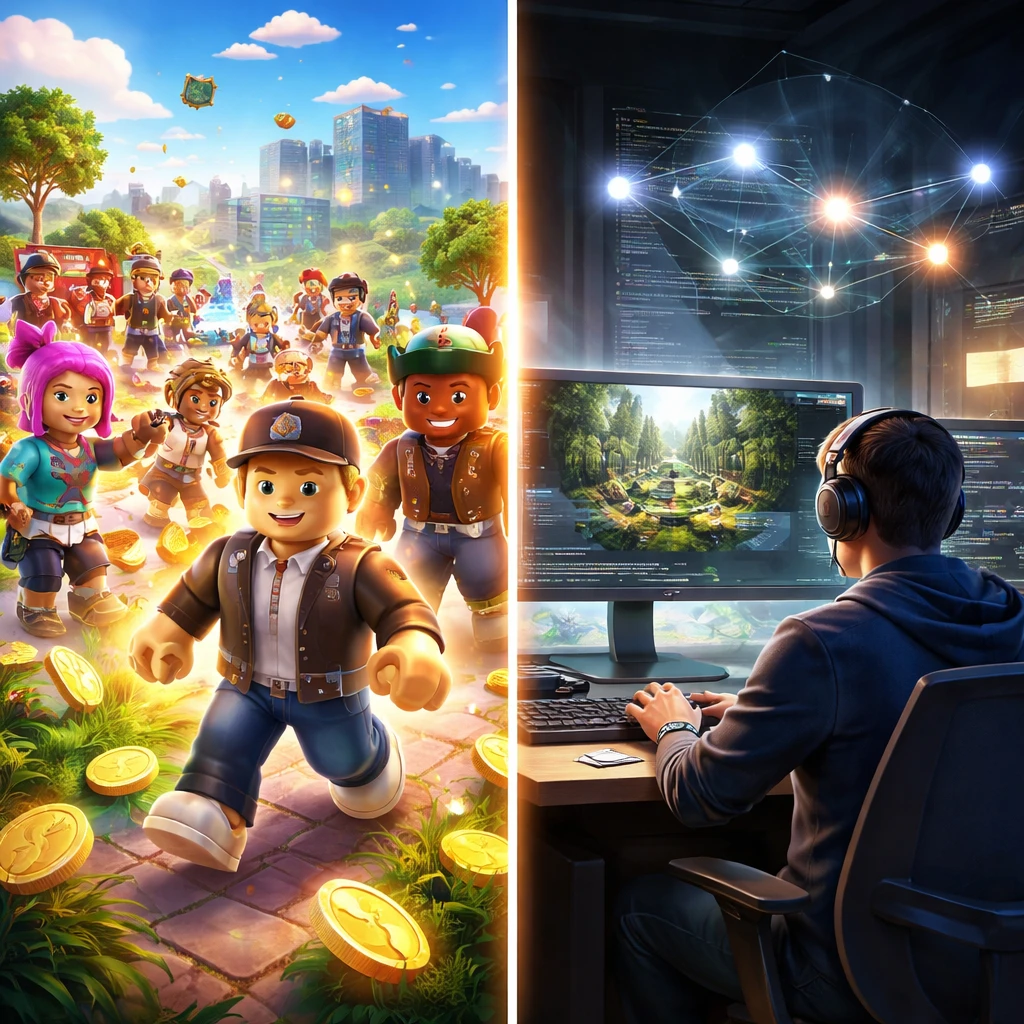 Roblox and Unity: Diverging paths beneath similar share prices
