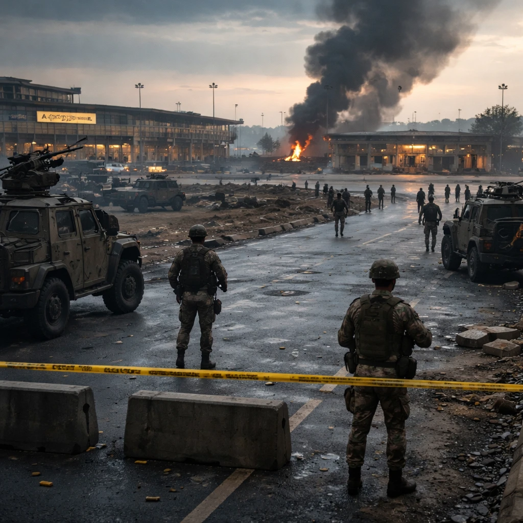 Explosions and Gunfire Rock Niamey Airport Complex, Security Forces Sweep Area