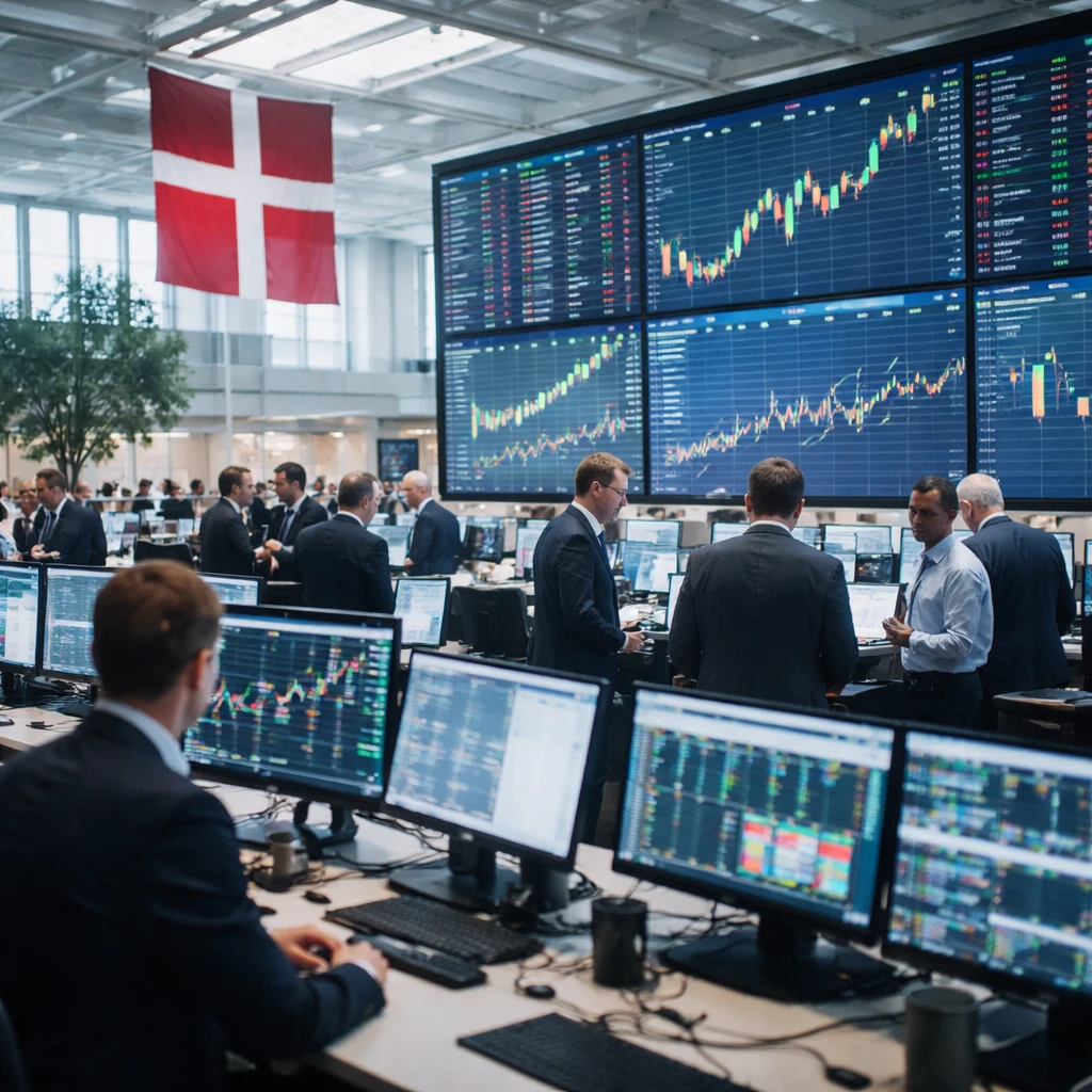 Copenhagen Stocks Close Higher as Consumer Goods and Healthcare Lead Gains