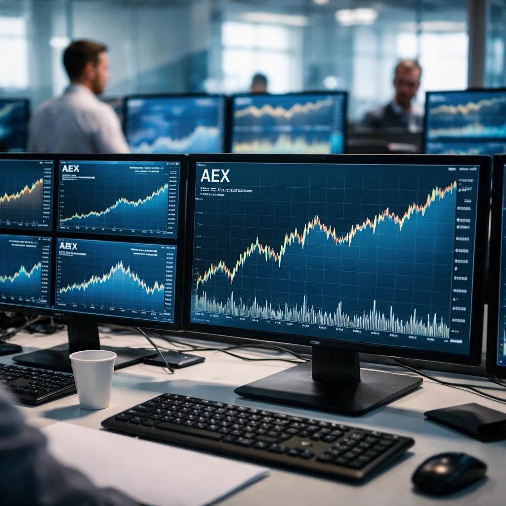 AEX Edges Up to Record Close; Basic Materials, Consumer Goods and Industrials Lead Gains