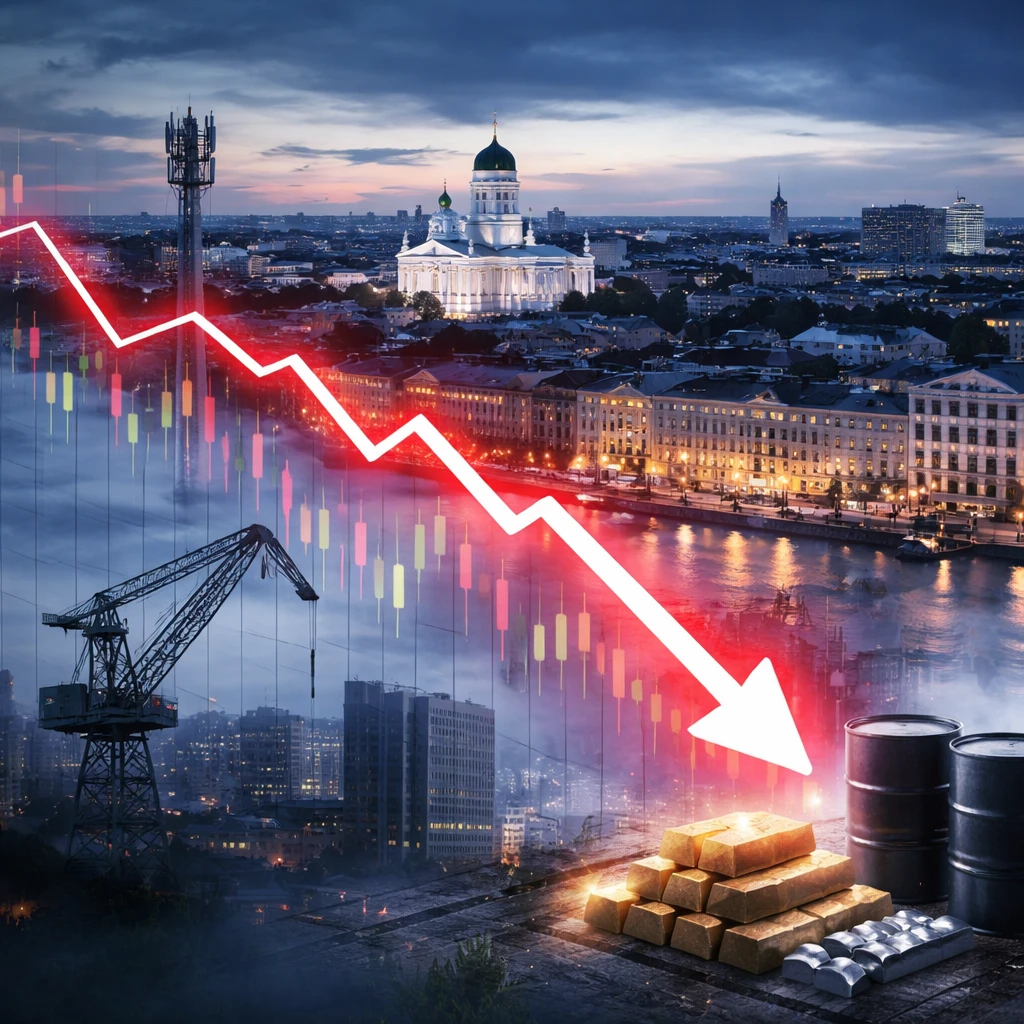 Helsinki stocks retreat as OMX Helsinki 25 falls 1.61%; Telecoms, Industrials and Technology lead losses