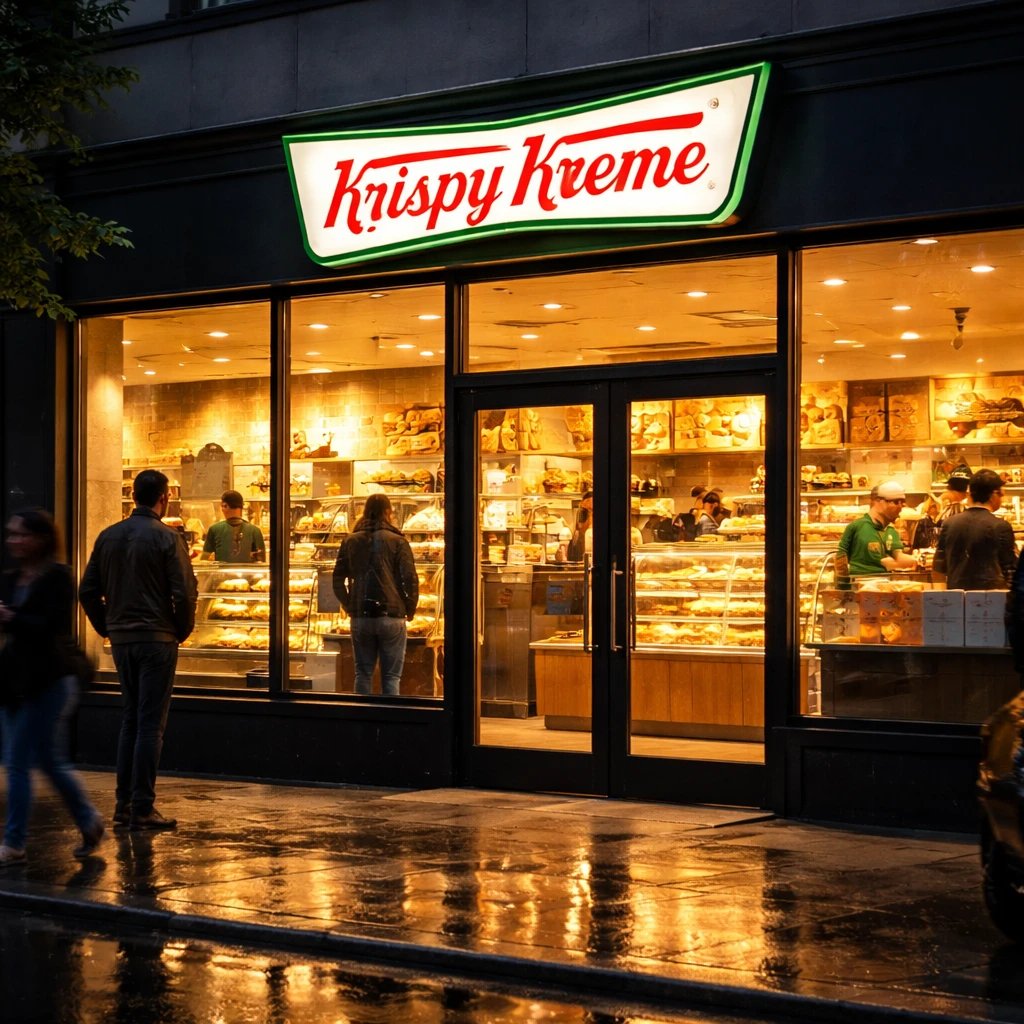 Krispy Kreme Posts Revenue Beat But Provides Cautious Full-Year Outlook; Shares Rise Pre-Market