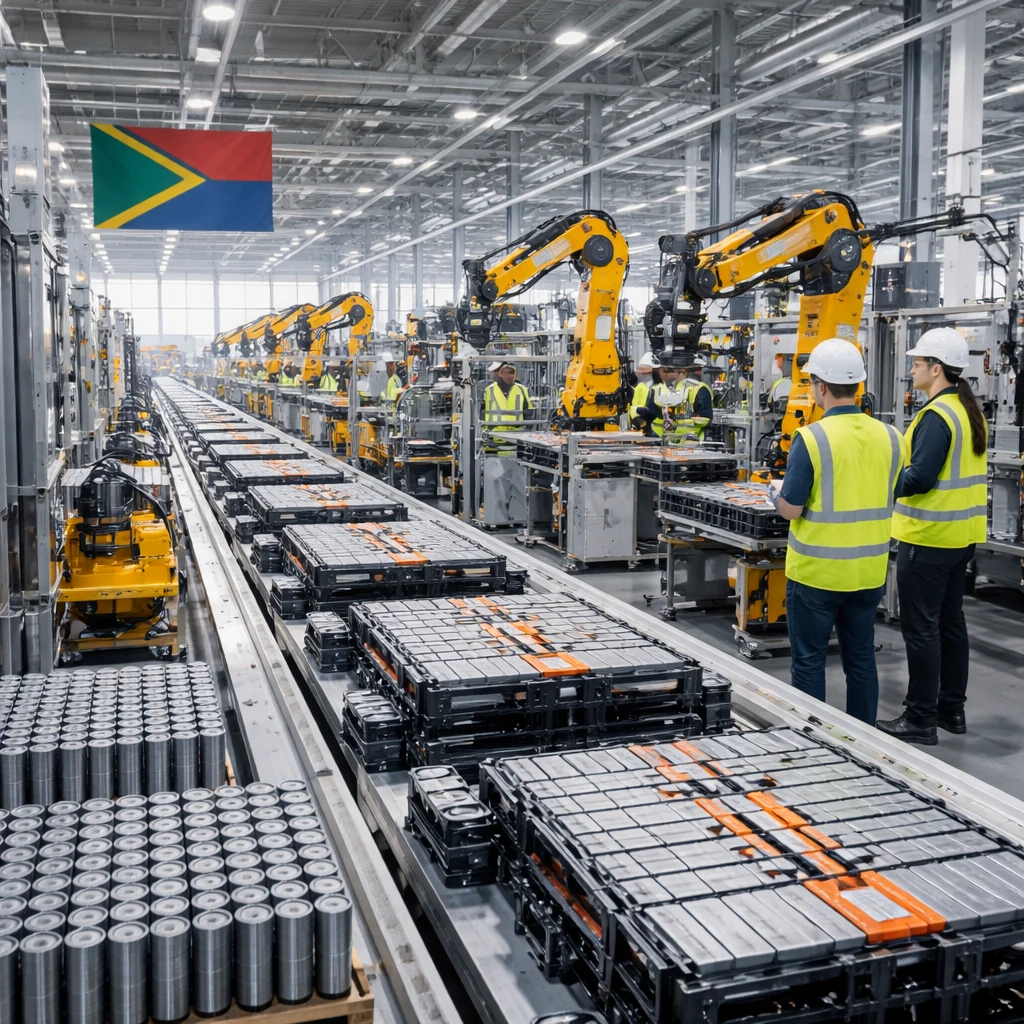 South Africa Proposes Expanded Incentives to Spur EV Battery Production