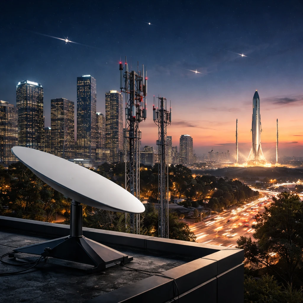SpaceX Signals Push into Mobile Wireless, Jostling U.S. Carriers