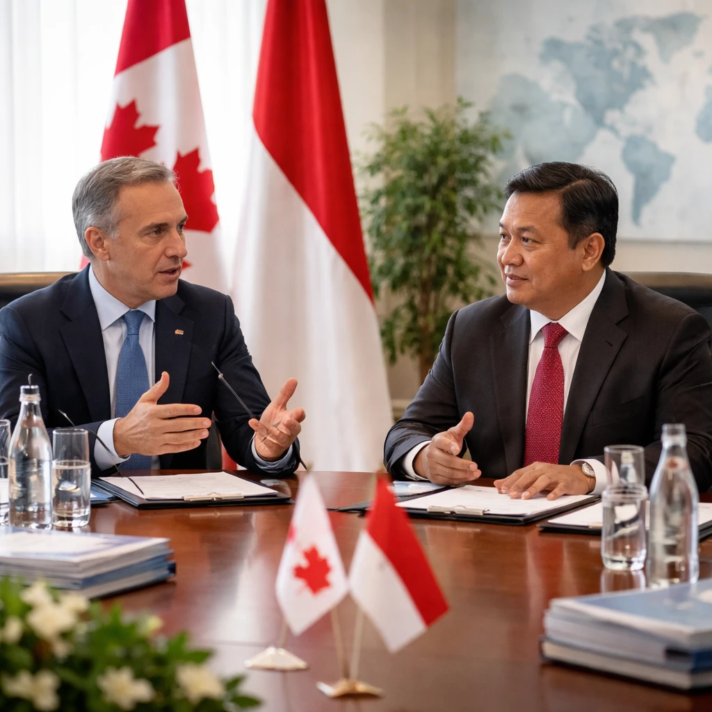 Carney and Subianto Discuss Trade, Energy Markets and Deeper Canada-Indonesia Ties