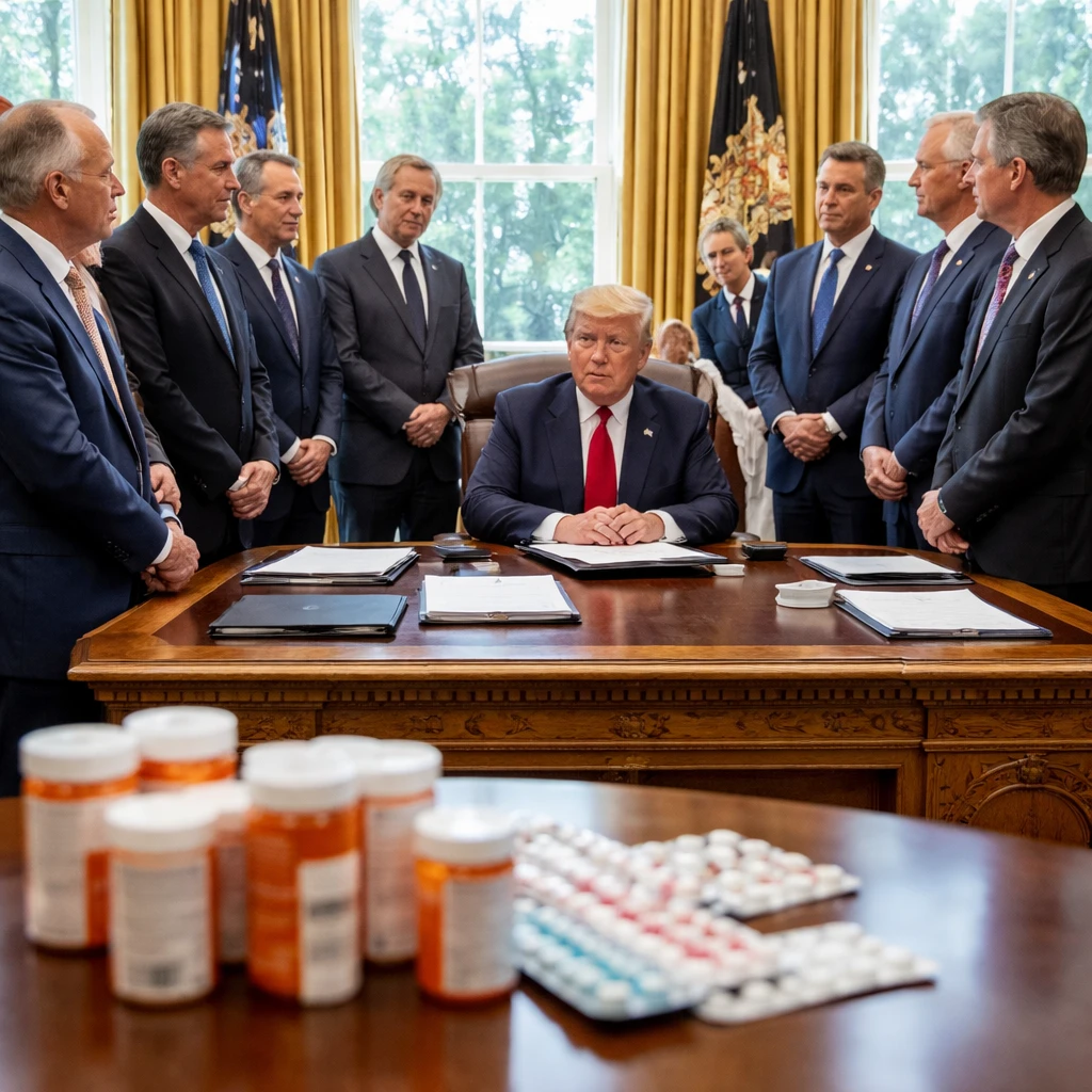 Trump Announces New Drug-Pricing Pacts with Multiple Pharmaceutical Firms