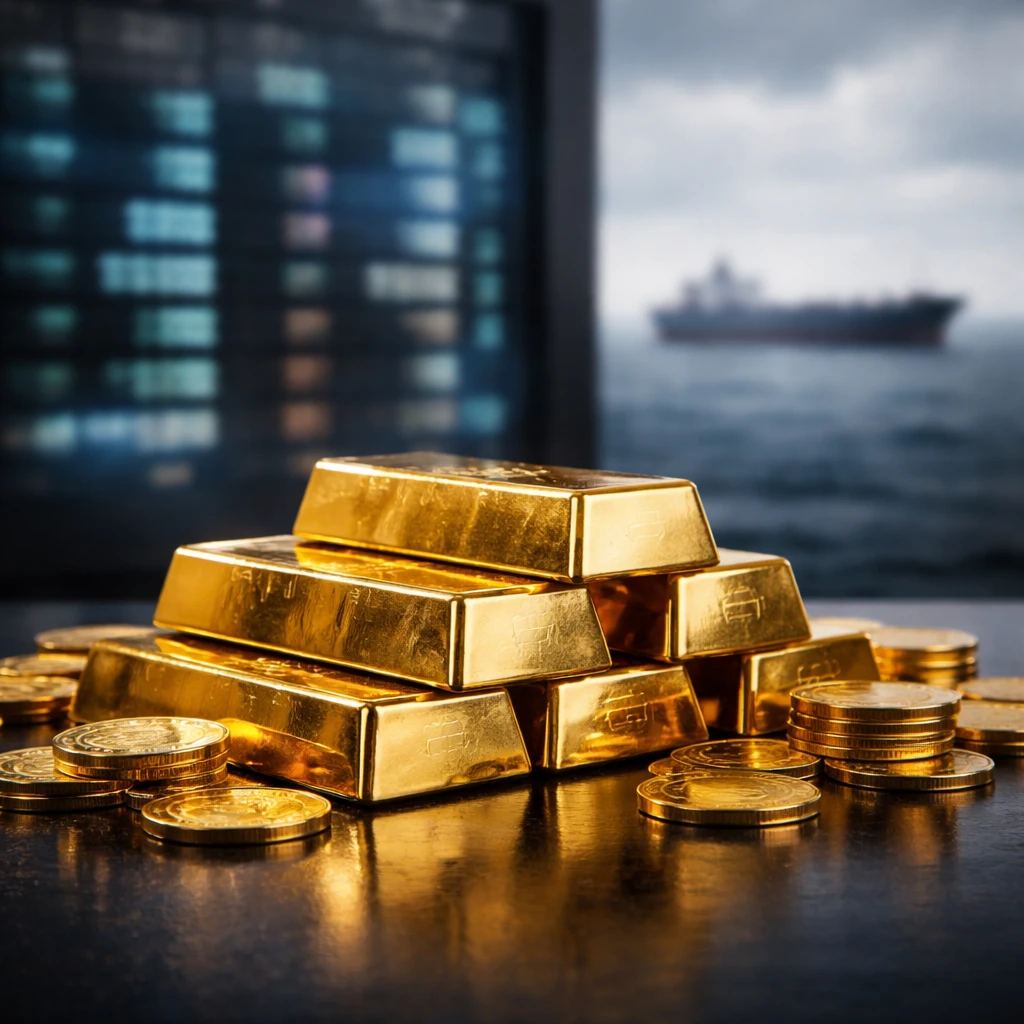 Gold Pulls Back From 10-Week High as Fed Outlook and Hormuz Talks Temper Rally
