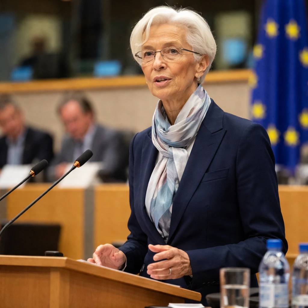 Lagarde: Eurozone Inflation Shock Needs Careful Policy Response, Not Aggressive Action Yet