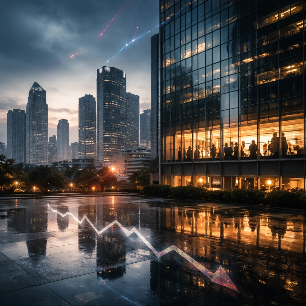 Jakarta Market Closes Lower as Financials, Infrastructure and Agriculture Weigh on IDX