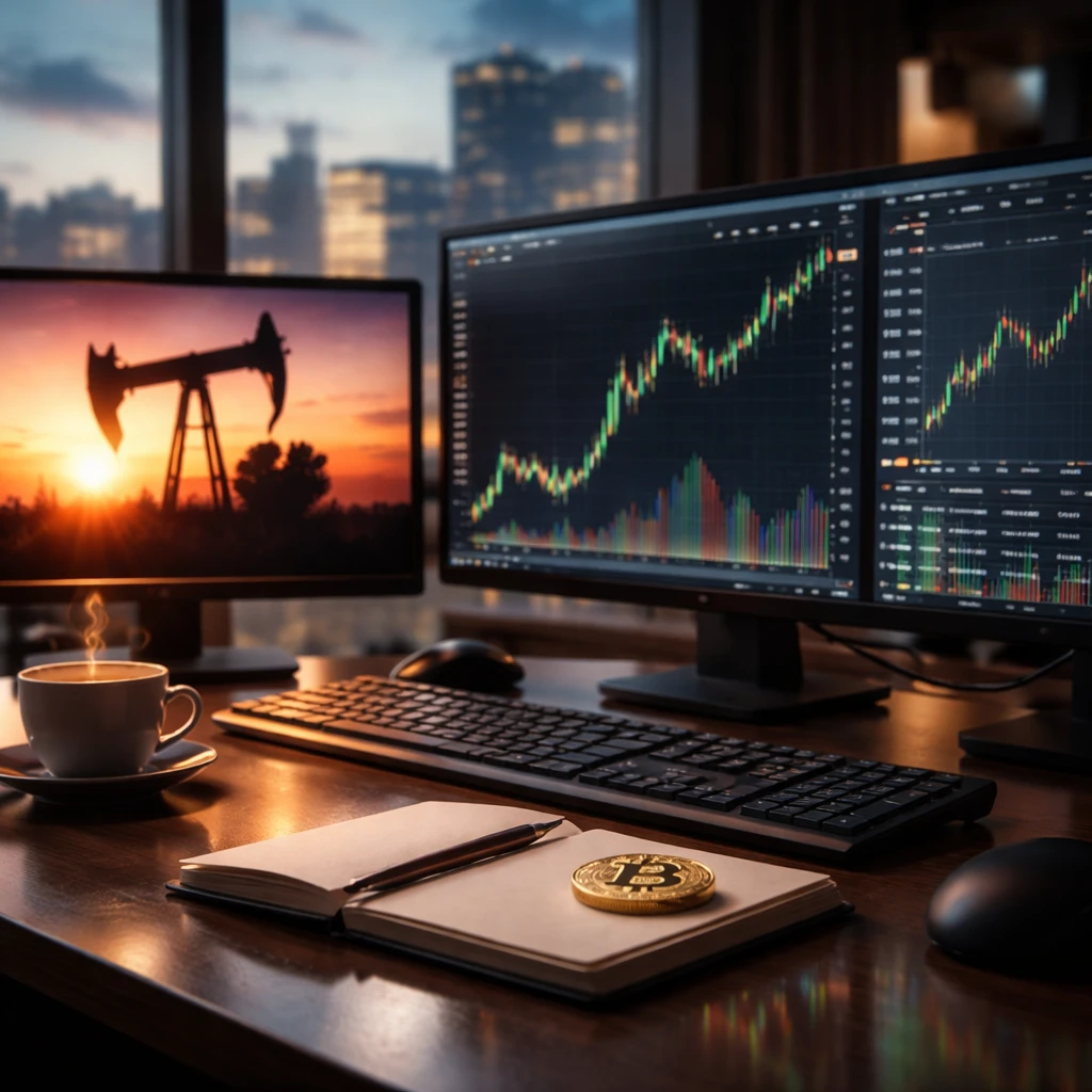 Bitcoin Tops $83,000 as Tech Earnings and AI Hype Support Market; Oil and Volatility Cap Gains