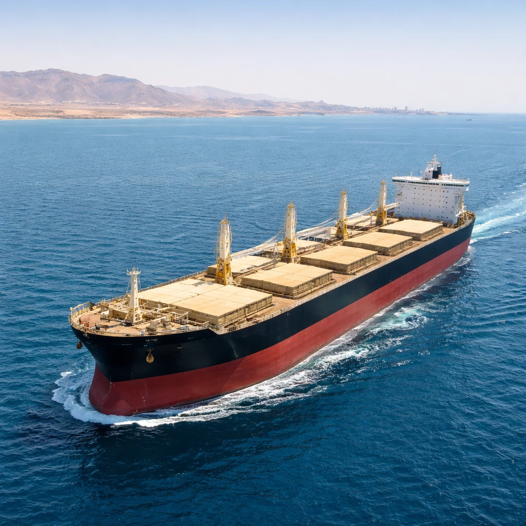 Corn Carrier Enters Persian Gulf After Crossing U.S. Blockade Line Outside Strait of Hormuz
