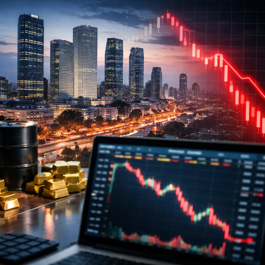 Tel Aviv Stocks Slip as TA-35 Posts Sharp One-Day Drop