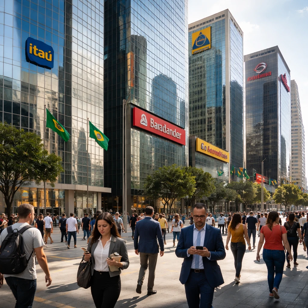Brazil’s Major Banks Pull Back from Unsecured Credit as Household Borrowing Nears Record Levels