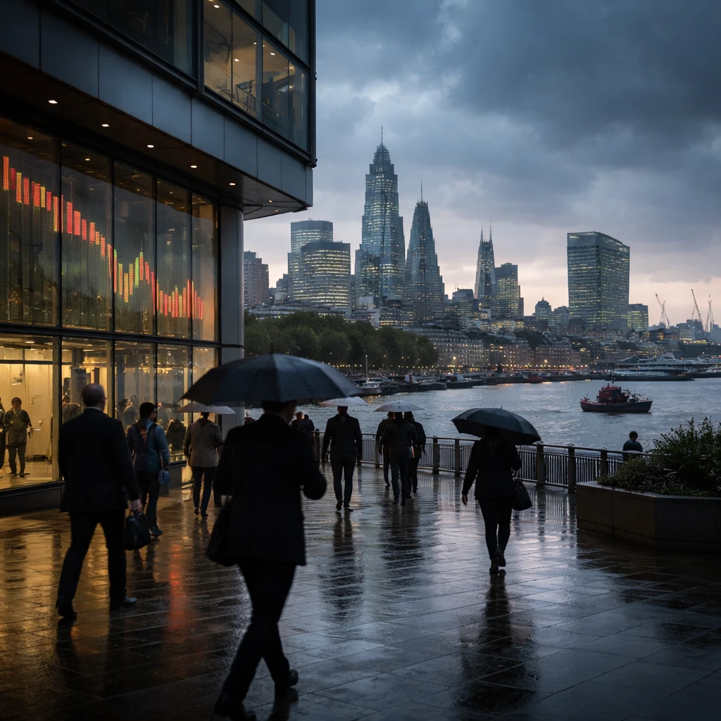London Stocks Retreat as Falling Oil Prices Weigh on Energy Majors
